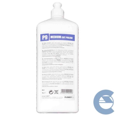 Flowey Polish Medio per LUCIDATURA P9-1 Cera Auto per CARROZZERIA Car Detailing