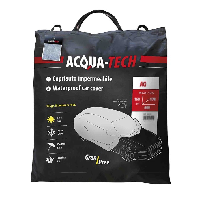 20143-C-01.JPG Gran Pree Acqua Tech Copriauto Impermeabile Ag 3 Cm 150x205x535 159 4p-164-166-giulia-a4 4p Copriauto Copriauto