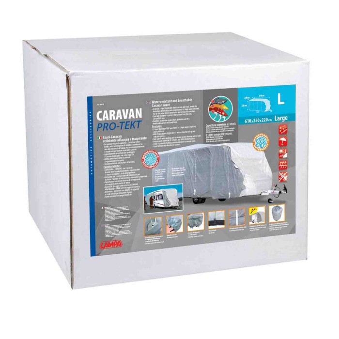 20217-C-01.JPG Pro Tekt Copri Caravan Resistente All'acqua E Traspirante Cr L Cm 220x250x610 Copricamper E Caravan