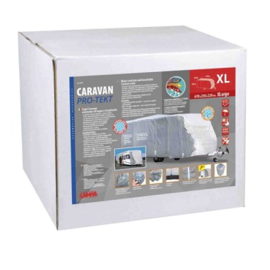 20218-C-01.JPG Pro Tekt Copri Caravan Resistente All'acqua E Traspirante Cr Xl Cm 220x250x670 Copricamper E Caravan