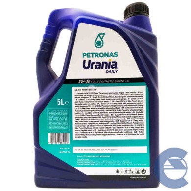 144110-large_default.jpg Olio Motore Petronas Urania Daily E3 5w30 Veicoli Iveco Ecologici 5lt
