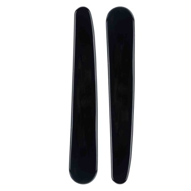 20648-A-01.JPG Black Trim Set 2 Protezioni In Resina Epossidica Nero Salvaporta Protezione