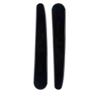 Black Trim Set 2 Protezioni In Resina Epossidica Nero Salvaporta Protezione