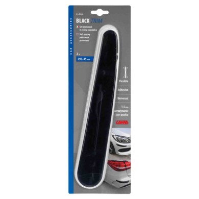 20648-C-01.JPG Black Trim Set 2 Protezioni In Resina Epossidica Nero Salvaporta Protezione