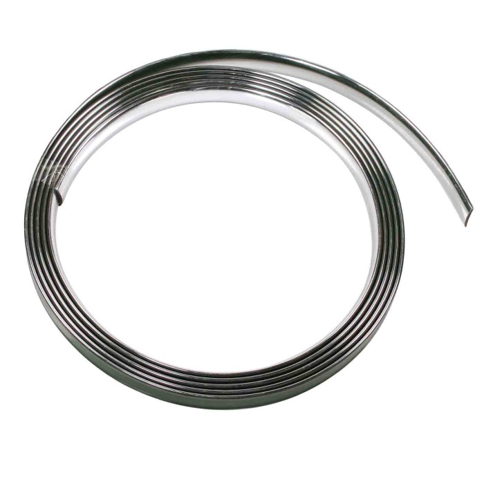 20873-C-01.JPG Profilo Adesivo Cromato 4 M 21 Mm Profili Profili E Ornamenti