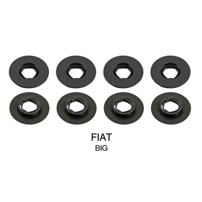 22997-S-01.JPG Set 4 Clip Fissaggio Tappeti Grande Fiat Accessori Tappeti