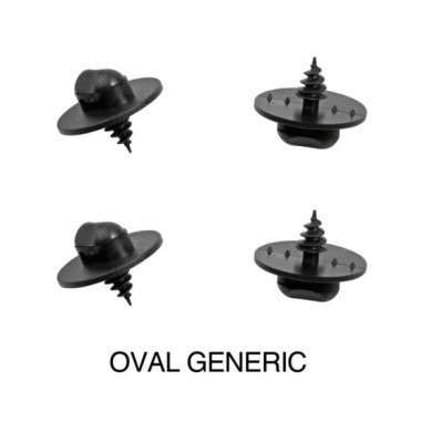 22999-S-01.JPG Set 4 Clip Fissaggio Tappeti Ovale Universale Accessori Tappeti