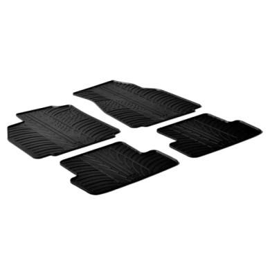 NEUTRO.jpg Set Tappeti Su Misura In Gomma Renault Megane Ii 3p-megane Ii 4p-megane Ii 5p-megane Ii Grandtour-thalia Tappeti Su M