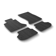 Set Tappeti Su Misura In Gomma Bmw Serie 5 (f10)-serie 5 Touring (f11) Tappeti Su Misura In Gomma Tappeti Su Misura