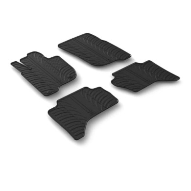 NEUTRO.jpg Set Tappeti Su Misura In Gomma Fullback Cabina Estesa-fullback Doppia Cabina-l200 Club Cab-l200 Double Cab Tappeti Su