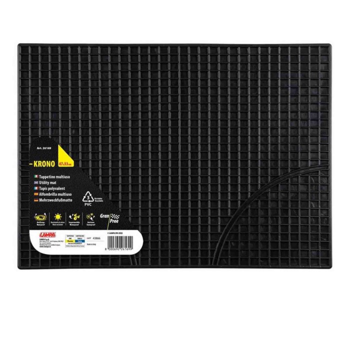 26169-S-01.JPG Gran Pree Krono Tappetino Multiuso In Pvc Tappeti Universali 1 Pz Tappeti Universali
