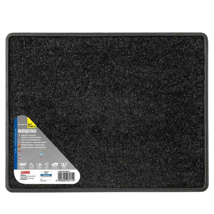 26171-S-01.JPG Moquino 2 In 1 Tappetino Gomma+moquette Tappeti Universali 1 Pz Tappeti Universali