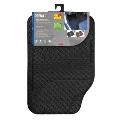 26506-S-01.JPG Drena 2 Coppia Tappeti Anteriori Universali Nero Tappeti Universali 2 Pz Tappeti Universali