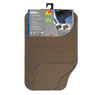 26509-S-01.JPG Drena 2 Coppia Tappeti Anteriori Universali Beige Tappeti Universali 2 Pz Tappeti Universali