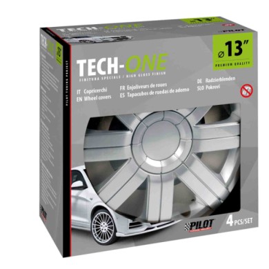 31495-C-01.JPG Sportive Set 4 Copricerchi Ø 13" Copricerchi 4 Pz Verniciati Tech One Copricerchi