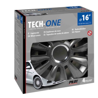 31533-S-01.JPG Avalone Pro Dark Set 4 Copricerchi Ø 16" Copricerchi 4 Pz Verniciati Tech One Copricerchi