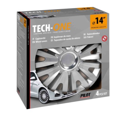 31541-S-01.JPG Royal Silver Set 4 Copricerchi Ø 14" Copricerchi 4 Pz Verniciati Tech One Copricerchi