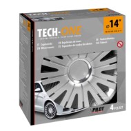 31556-S-01.JPG Active Silver Set 4 Copricerchi Ø 14" Copricerchi 4 Pz Verniciati Tech One Copricerchi