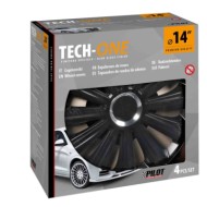 31581-S-01.JPG Trend Black Set 4 Copricerchi Ø 14" Copricerchi 4 Pz Verniciati Tech One Copricerchi