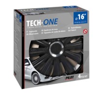 31583-S-01.JPG Trend Black Set 4 Copricerchi Ø 16" Copricerchi 4 Pz Verniciati Tech One Copricerchi
