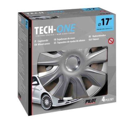 31599-S-01.JPG Stratos Rc Silver Set 4 Copricerchi Ø 17" Copricerchi 4 Pz Verniciati Tech One Copricerchi