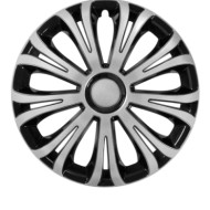 Avera Silver & Black Set 4 Copricerchi Ø 16" Copricerchi 4 Pz Verniciati Tech One Copricerchi