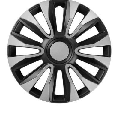 31622-C-01.JPG Avalone Silver & Black Set 4 Copricerchi Ø 15" Copricerchi 4 Pz Verniciati Tech One Copricerchi
