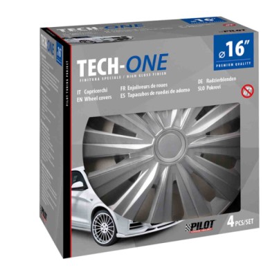 31638-S-01.JPG Multi Silver Set 4 Copricerchi Ø 16" Copricerchi 4 Pz Verniciati Tech One Copricerchi
