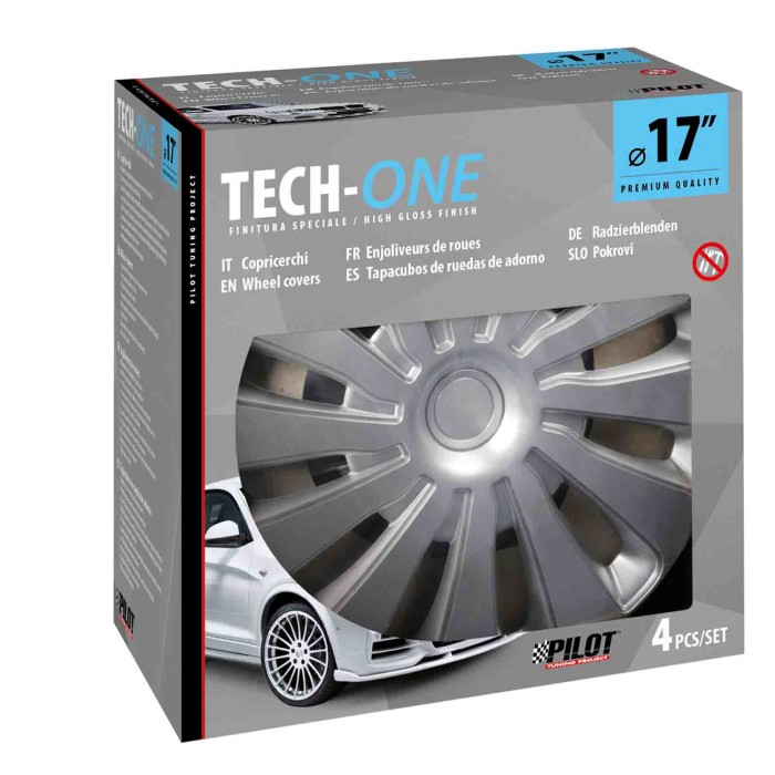 31654-S-01.JPG Sepang Silver Set 4 Copricerchi Ø 17" Copricerchi 4 Pz Verniciati Tech One Copricerchi