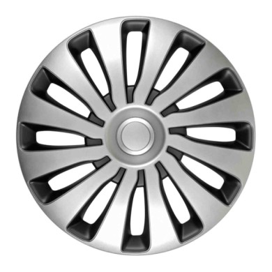31655-C-01.JPG Sepang Silver & Black Set 4 Copricerchi Ø 13" Copricerchi 4 Pz Verniciati Tech One Copricerchi