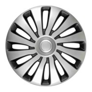 Sepang Silver & Black Set 4 Copricerchi Ø 15" Copricerchi 4 Pz Verniciati Tech One Copricerchi