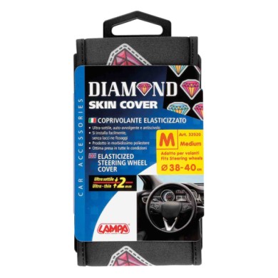 32920-C-01.JPG Skin Cover Coprivolante Elasticizzato In Poliestere Diamond M Ø 38/40 Cm Coprivolanti Elasticizzati In Poliestere