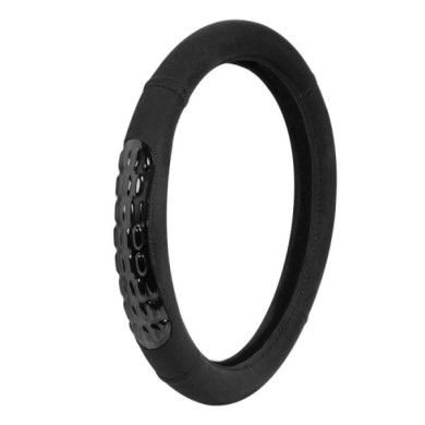 32948-S-01.JPG Gel Grip Coprivolante In Microfibra S Ø 35/37 Cm Nero Coprivolanti In Microfibra Coprivolanti