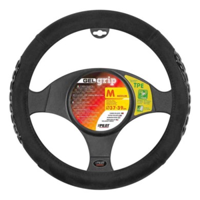 32949-S-01.JPG Gel Grip Coprivolante In Microfibra M Ø 37/39 Cm Nero Coprivolanti In Microfibra Coprivolanti