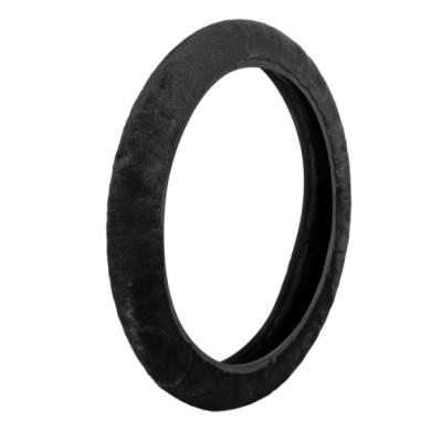 32962-S-01.JPG Fancy Plush Coprivolante Elasticizzato In Pelliccia Sintetica Ø 36 42 Cm Nero Coprivolanti Elasticizzati