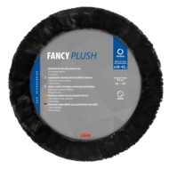 Fancy Plush Coprivolante Elasticizzato In Pelliccia Sintetica Ø 36 42 Cm Nero Coprivolanti Elasticizzati