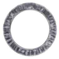 32963-S-03.JPG Fancy Plush Coprivolante Elasticizzato In Pelliccia Sintetica Ø 36 42 Cm Grigio Coprivolanti Elasticizzati
