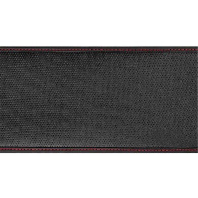 32968-S-01.JPG Skin Cover Coprivolante Elasticizzato In Skeentex Nero/rosso M Ø 38/40 Cm Coprivolanti Elasticizzati In Skeentex