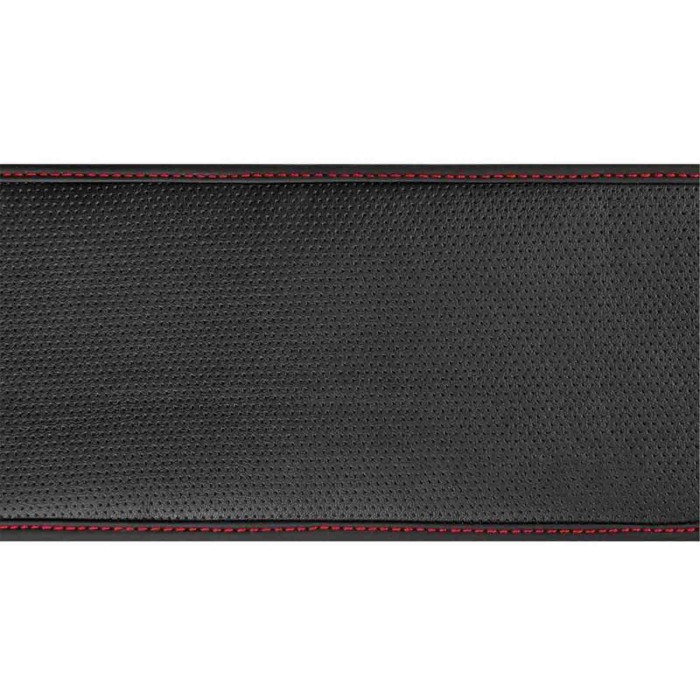 32968-S-01.JPG Skin Cover Coprivolante Elasticizzato In Skeentex Nero/rosso M Ø 38/40 Cm Coprivolanti Elasticizzati In Skeentex