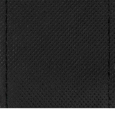 32994-S-01.JPG Premium Perforated Coprivolante In Pelle L Ø 37/39 Cm Nero Coprivolanti Da Cucire In Vera Pelle Coprivolanti Da C