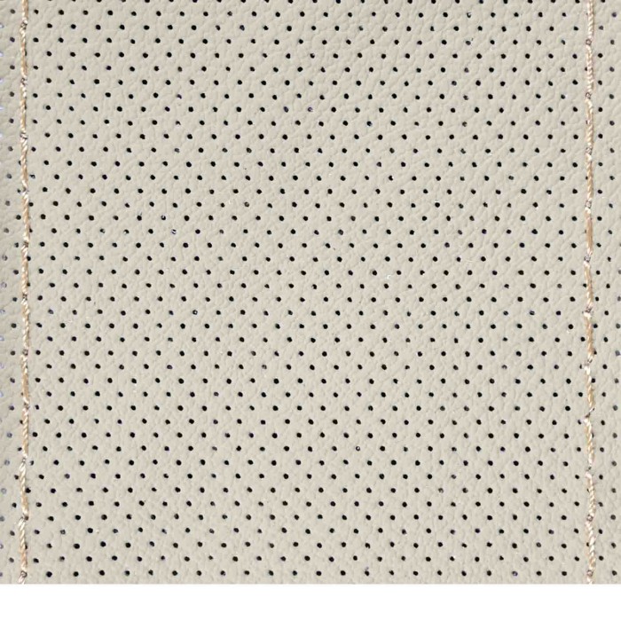 32997-S-01.JPG Premium Perforated Coprivolante In Pelle L Ø 37/39 Cm Beige Coprivolanti Da Cucire In Vera Pelle Coprivolanti Da 
