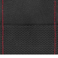 32999-S-01.JPG Sport Coprivolante In Pelle L Ø 37/39 Cm Nero/rosso Coprivolanti Da Cucire In Vera Pelle Coprivolanti Da Cucire