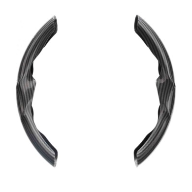 33074-A-01.JPG Grips Coprivolante Sportivo In Pvc Universale Carbon Look Coprivolanti Universali Coprivolanti