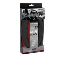33075-C-01.JPG Grips Coprivolante Sportivo In Microfibra Universale Nero Coprivolanti Universali Coprivolanti