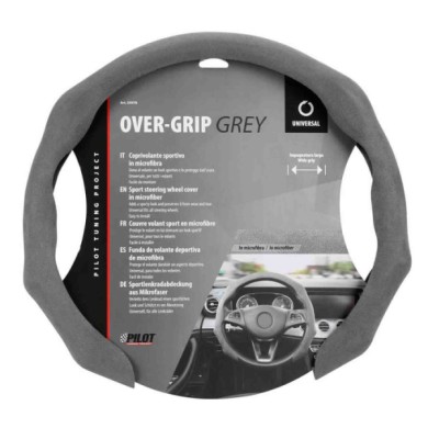 33078-C-01.JPG Over Grip Coprivolante Sportivo In Microfibra Universale Grigio Coprivolanti Universali Coprivolanti