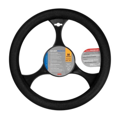 33111-S-02.JPG Air Grip Nero Coprivolante Ventilato M Ø 37/39 Cm Coprivolanti In Tessuto Ventilato Coprivolanti