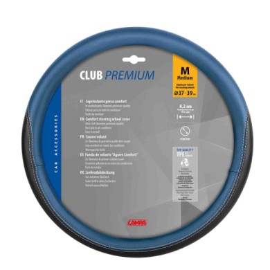 33117-S-02.JPG Club Coprivolante In Skeentex M Ø 37/39 Cm Nero/blu Coprivolanti In Skeentex Coprivolanti