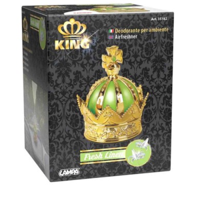 35182-C-01.JPG King Deodorante Per Ambiente 50 Ml Lino Fresco Lampa Deodoranti