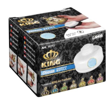 35193-C-01.JPG King Deodorante Per Ambiente Ricarica 50 Ml Oceano Lampa Deodoranti