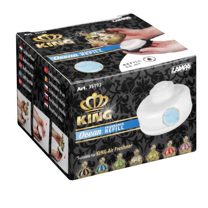 35193-C-01.JPG King Deodorante Per Ambiente Ricarica 50 Ml Oceano Lampa Deodoranti